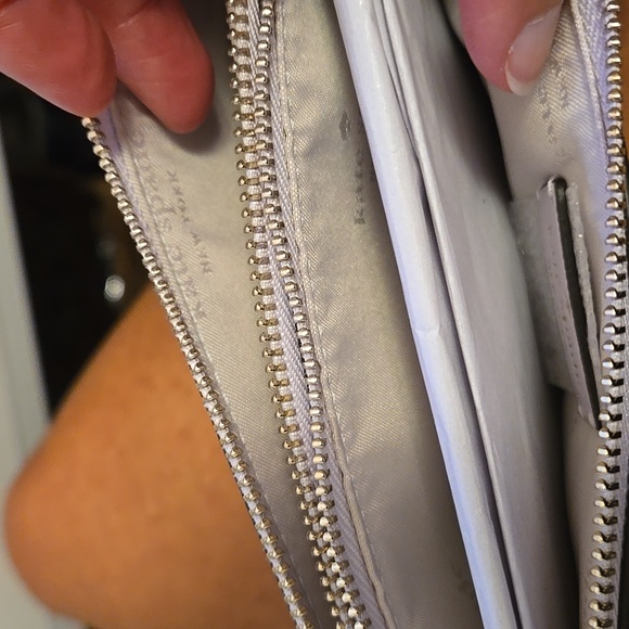 NWT Kate Spade Madison Double Zip Wallet Pastel Lavender - Picture 5 of 11